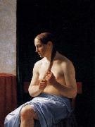 Seated Nude Model Christoffer Wilhelm Eckersberg